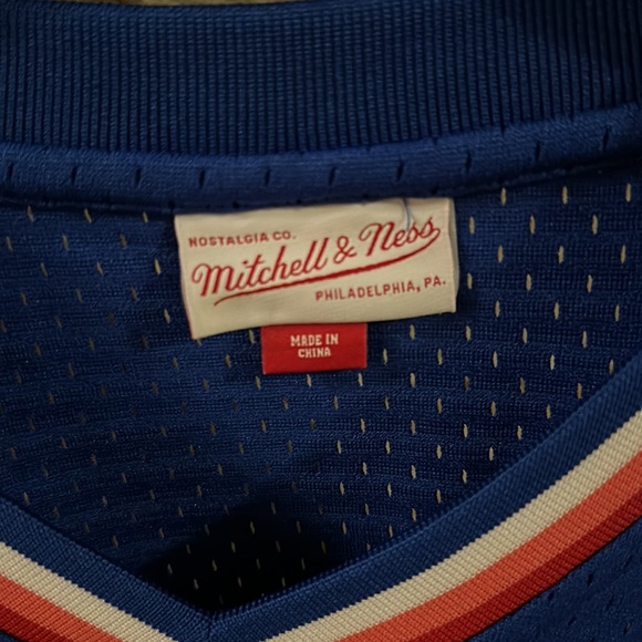 Authentic Mitchell and Ness Philadelphia 76er’s Jersey - Picture 3 of 6